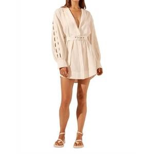 chinese dress ladies Layla Black Long Sleeve Mini Dress - US 6 main image 0